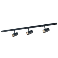 Lampa szynowa Marvi TR Jazz czarna 3-punktowa oprawa o długości 100cm Italux 913621-3-BL-SET