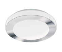 Lampa sufitowa srebrna 30cm LED CARPI IP44 Eglo 95282