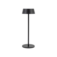 Przenośna czarna lampka stołowa do ogrodu ładowana na USB 3000K AMY LED Nowodvorski 11532