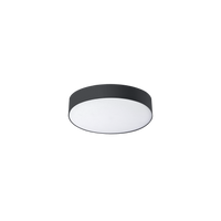 Plafon LED okrągły czarny 40cm sterowany pilotem MONZA R 40 CCT BK + REMOTE CONTROL AZZARDO AZ4764