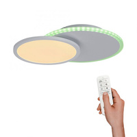 Lampa sufitowa plafon ARENDA LED RGB Leuchten Direkt 11662-16 sterowany pilotem kolory