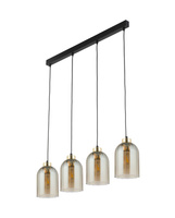 Lampa wisząca poczwórna SATIPO AMBER TK Lighting 5625