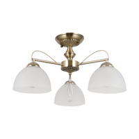 Lampa sufitowa Moreti 3xE27 Italux PND-40623-3-AB