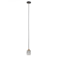 Lampa wisząca Torno Italux PND-40813-1-BK-HBR