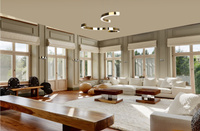 MAXLIGHT W0276 KINKIET LOTUS 7W ZŁOTY