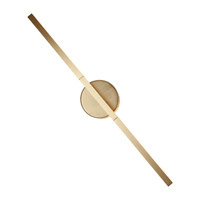 MAXLIGHT W0347 KINKIET MERANO II ZŁOTY