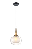Lampa wisząca KONILA Italux PND-99709-1-BRO-CL