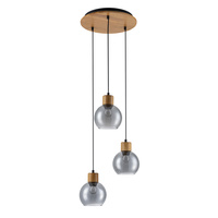 Lampa wisząca Velma 3xE27 Italux PND-67505-3-WD