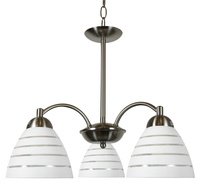 ULI LAMPA WISZĄCA 3X60W E27 SATYNA Candellux 33-66152