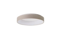 Plafon sufitowy o średnicy 55cm w kolorze bezowym sterowany pilotem SOVANA TOP 55 CCT + REMOTE CONTROL BEIGE Azzardo AZ7543