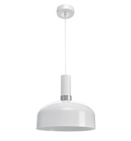 Lampa wisząca MALMO WHITE/CHROME 1xE27 Milagro MLP6202