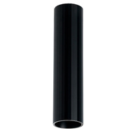 Smukła czarna tuba natynkowa o wysokości 17cm WIKING 10W CCT SWITCH BK Azzardo AZ5970