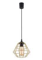 Lampa wisząca DIAMOND NEW BLACK/GOLD TK Lighting 4640