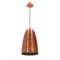 SFINKS LAMPA WISZĄCA 20/33 STOŻEK 1X60W E27 AŻUROWY MIEDZIANY Candellux 31-43313