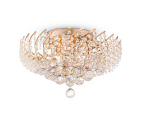 Lampa sufitowa, plafon kryształowy KAROLINA Maytoni DIA120-06-G