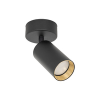 Oprawa sufitowa spot ruchomy AMIS BLACK 1xGU10 Tk Lighting 10793