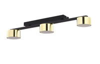 Lampa sufitowa DALLAS GOLD/BLACK TK Lighting 6091