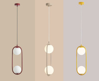 Lampa wisząca RIVA 2 beżowa Aldex 1086H17