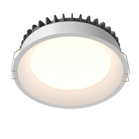 Okrągła oprawa wpuszczana o średnicy 17,5cm LED IP44 do łazienki Okno DL055-24W3-4-6K-W Maytoni