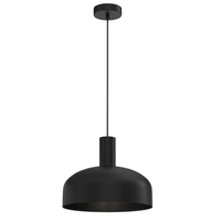 Lampa wisząca VISBY BLACK 1xE27 Milagro MLP1553