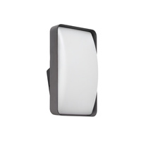 Kinkiet zewnętrzny ciemno szary MORTEN WALL 4000K DGR IP54 AZZARDO AZ6638