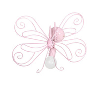 Kinkiet dziecięcy MOTYL 2 PINK Milagro MLP3931