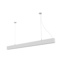 Lampa wisząca liniowa biała 120cm Sigi V LED 3000K PL0130-WH Yaskr