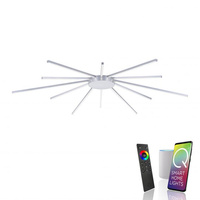 Lampa sufitowa Q-SUNSHINE LED Paul Neuhaus 8295-95 sterowana pilotem funkcja smart