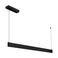Lampa wisząca Linea Czarny 36W LED 3000K-4000K-5700K Milagro ML1784
