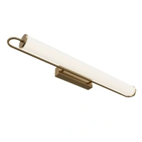 Złoty kinkiet 79cm nad lustro Margetia L LED IP44 WL0126-L Yaskr