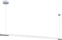 MAXLIGHT P0359D LAMPA WISZĄCA ORGANIC HORIZON 150CM CHROM ŚCIEMNIALNA