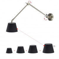 Kinkiet ADAM WALL Azzardo MB2299-S abażur od 20cm do 30 cm - kolor do wyboru