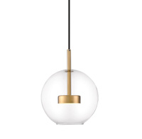 Lampa wisząca ENCELADUS LED złota pojedyńcza Zuma Line P0428-01J-L4AC