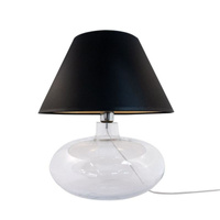 Lampa stołowa ADANA TRANSPARENT Zuma Line 5520BKGO