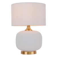 Lampa stołowa Tamiza 48 cm biała 1xE27 Light Prestige LP-1515/1T small white