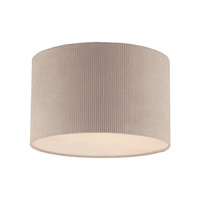 Lampa sufitowa okrągły abazur 35cm w kolorze beżowym DURO 1xE27 Just Light 14891-39