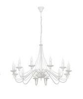 Lampa wisząca Róża WHITE Aldex 397R