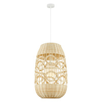 Lampa wisząca ARONA NATURAL fi 40cm z ratanu Milagro ML0353