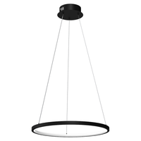 Lampa wisząca HOOP BLACK 27W LED Milagro ML1541