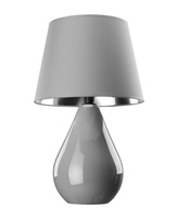 Lampka stołowa LACRIMA GRAY TK Lighting 5455