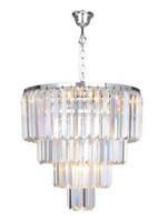 Lampa wisząca AMEDEO Zuma Line 17106/4+1-CHR