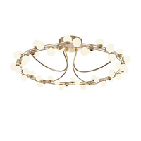 Luksusowa lampa  LED 3000K – złoty żyrandol glamour z kulami Tessara MOD081CL-L48G3K Maytoni