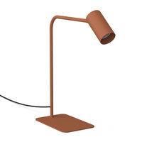 Lampka biurkowa metalowa w kolorze terakota 1xGU10 R50 MONO Nowodvorski 12623