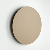 Płaski okrągły kinkiet 40cm w kolorze beżowym podświetlający ściane LUNA SABIA 4xG9 Tk Lighting 10625