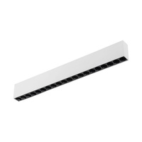 Podłużna biało-czarna oprawa sufitowa 53cm LED ARCO WHITE CCT 40W Tk Lighting 18166