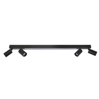 Perugia 4 plafon czarny Light Prestige LP-0703/4C BK