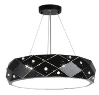 GLANCE LAMPA WISZĄCA 30 3X40W G9 Z ŻARÓWKĄ CZARNY Candellux 31-59192