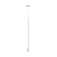 Lampa wisząca biała podłużna Arrow 1xGU10 Maytoni P064PL-01W