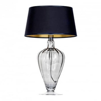 Lampa stołowa BRISTOL Transparent Black 4Concepts L046311514