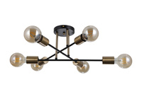 Lampa sufitowa FORMIO Italux PND-4052-6-BL-HBR